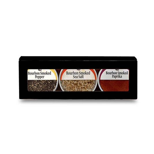 Bourbon Barrel Foods: The 3-Spice Smoked Essentials Gift Pack
