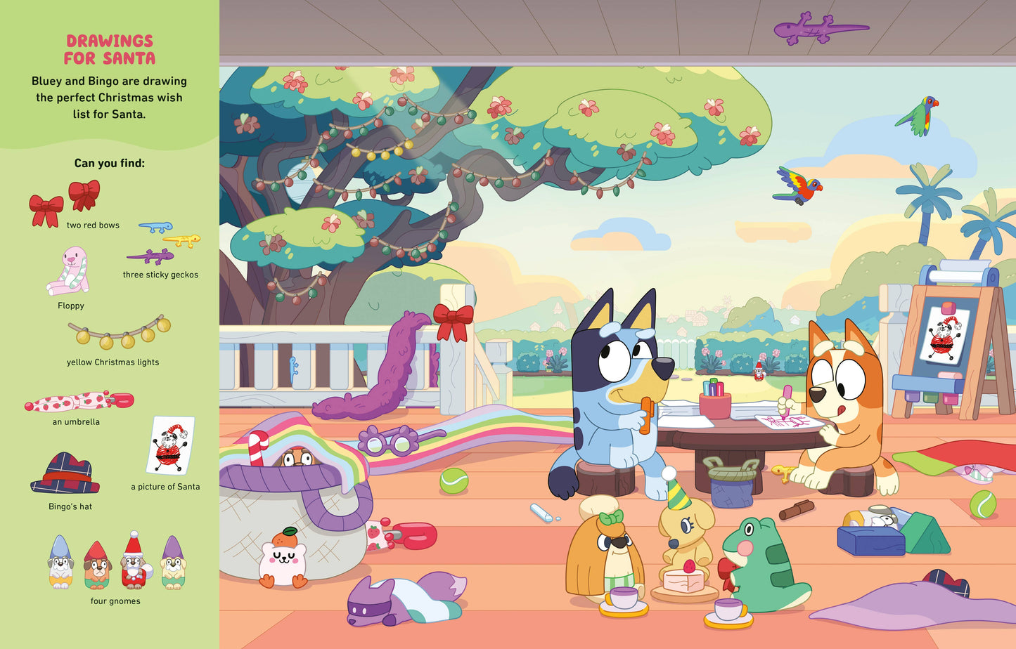 Where's Bluey? At Christmas- A Search & Find Book