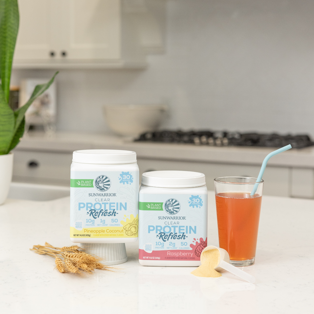 Clear Pineapple Coconut Protein Powder - Barley Protein