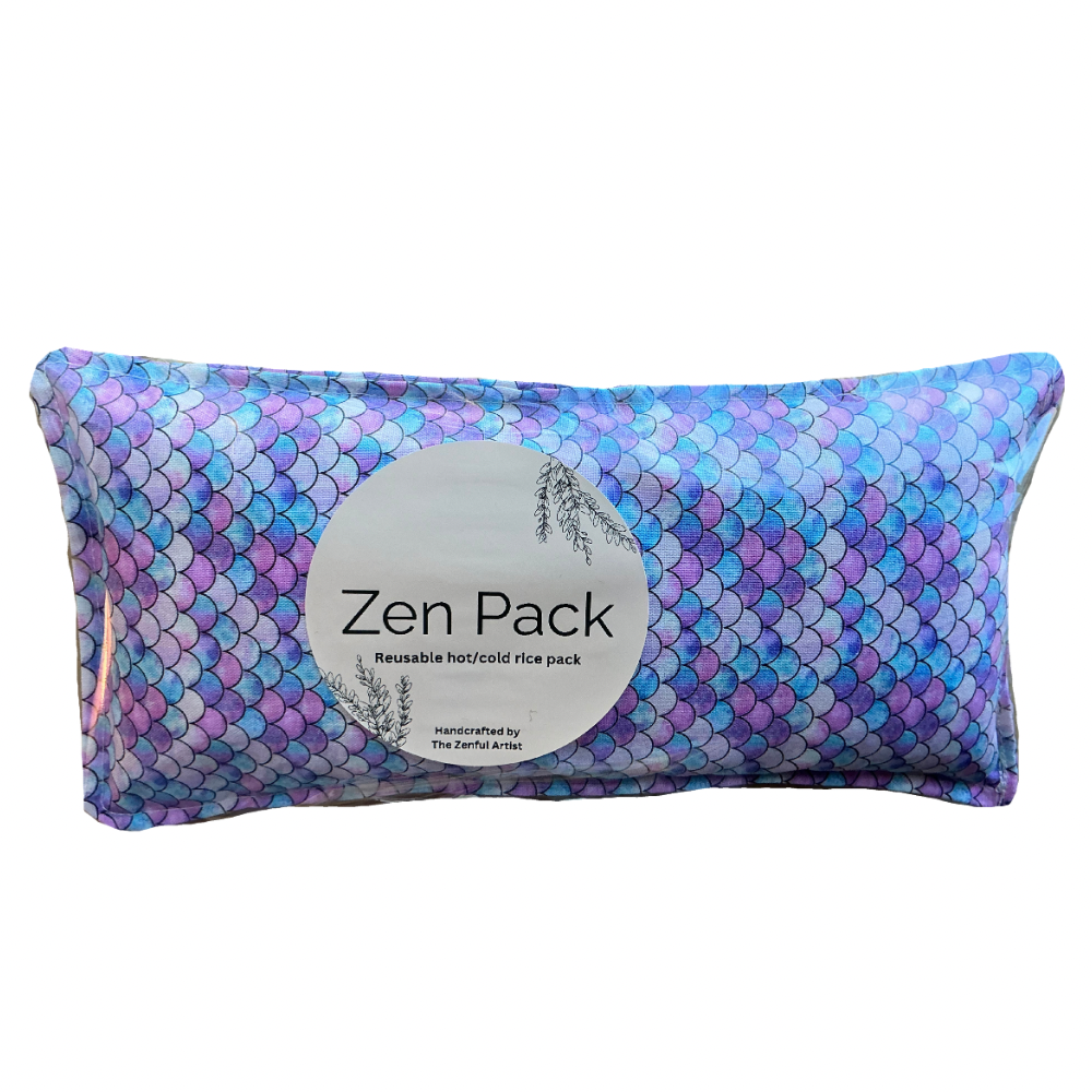 Reusable Hot/Cold Rice Pack - Mermaid