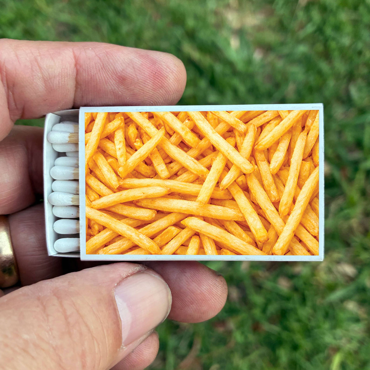 Matches • French Fries• Home Decor for Candles