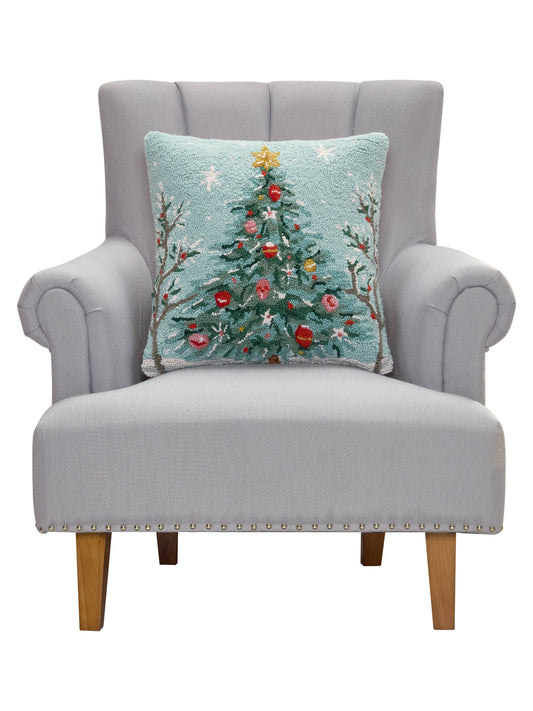 Peking Handicraft Holiday Christmas Tree Hook Pillow
