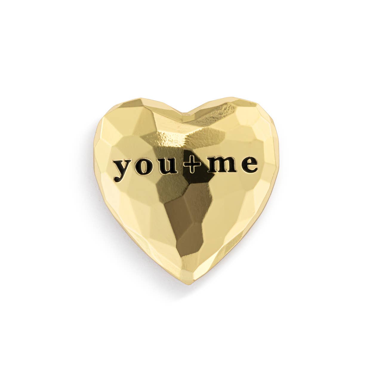 Demdaco's You + Me Heart Magnetic Frame Charm - 1.5in