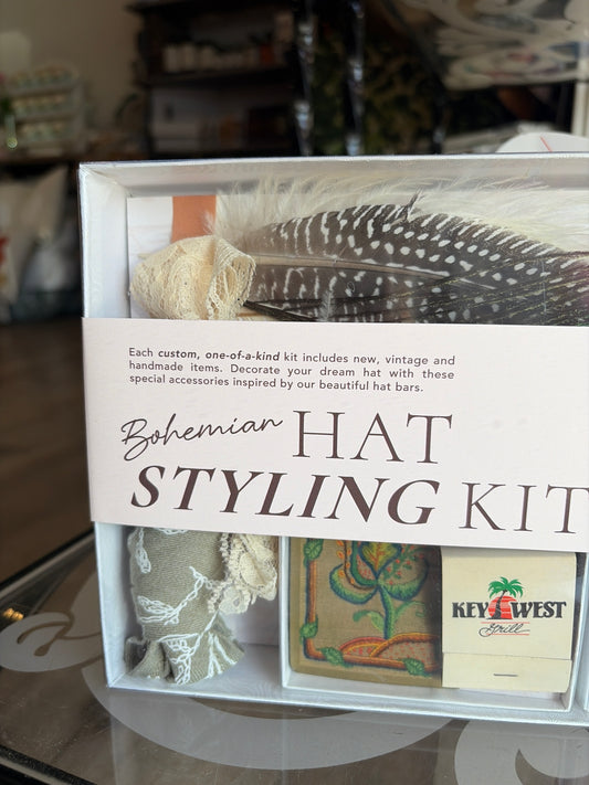 Fleastyle Hat Styling Kit - Bohemian Olive Leaf