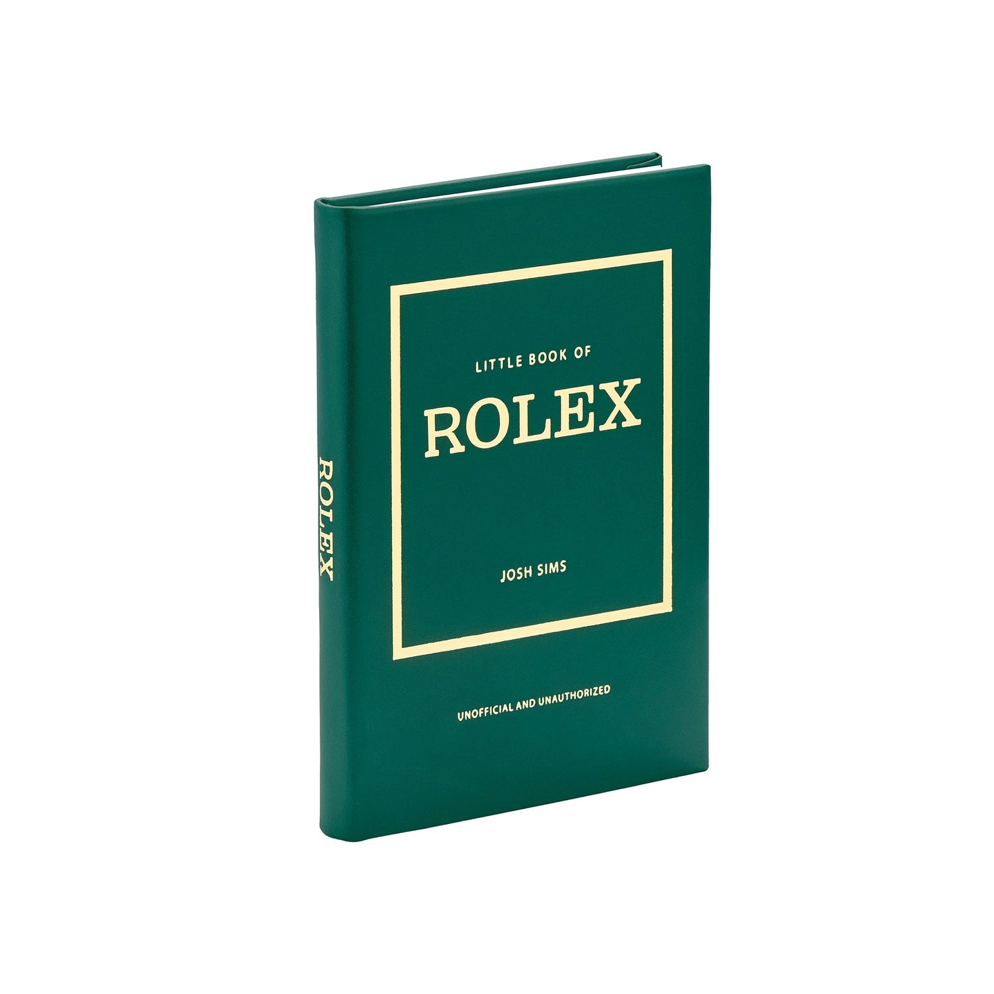 Graphic Image "Little Book of Rolex" Leather Bound Book