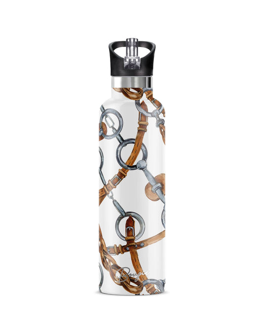 Bougie Bottle EQUESTRI Scarf 25 oz Insulated Water Bottle