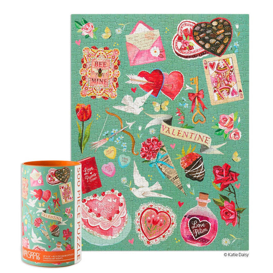 WerkShoppe Valentines Classics 500 Piece Puzzle | Valentine's Day