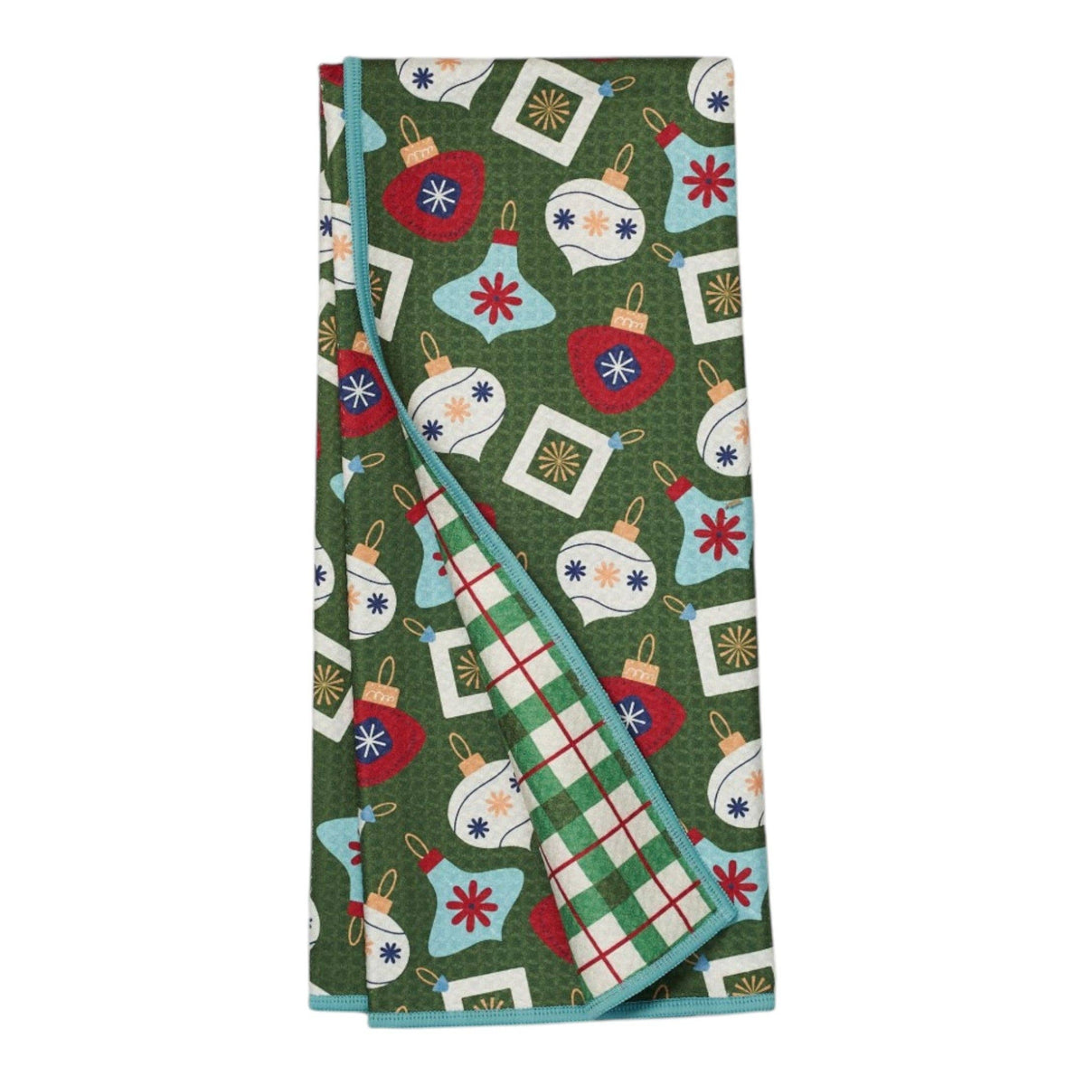 Once Again Home Anywhere Towel Reversible - Retro Ornaments