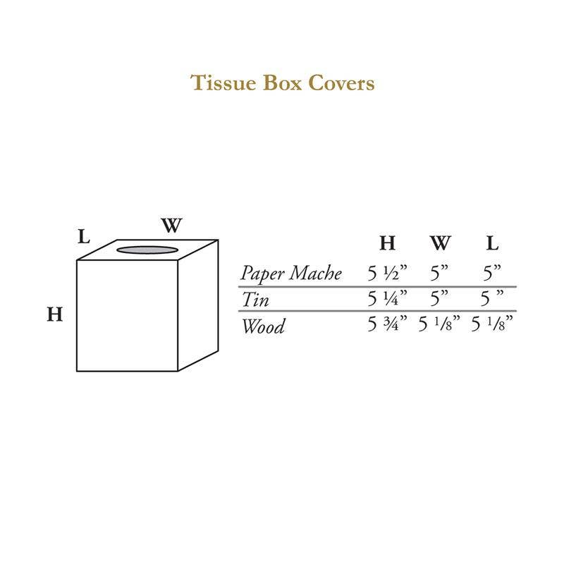 Marye-Kelley Sage Provincial Tissue Box Cover