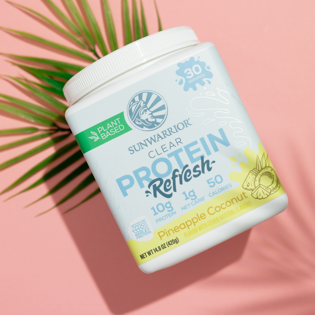 Clear Pineapple Coconut Protein Powder - Barley Protein