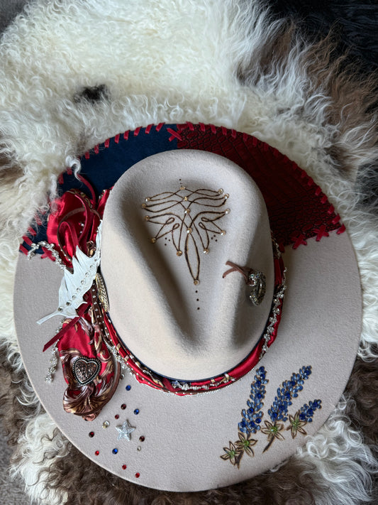 Annie’s Touch Felt Cowgirl Hat- Lone Star Tribute