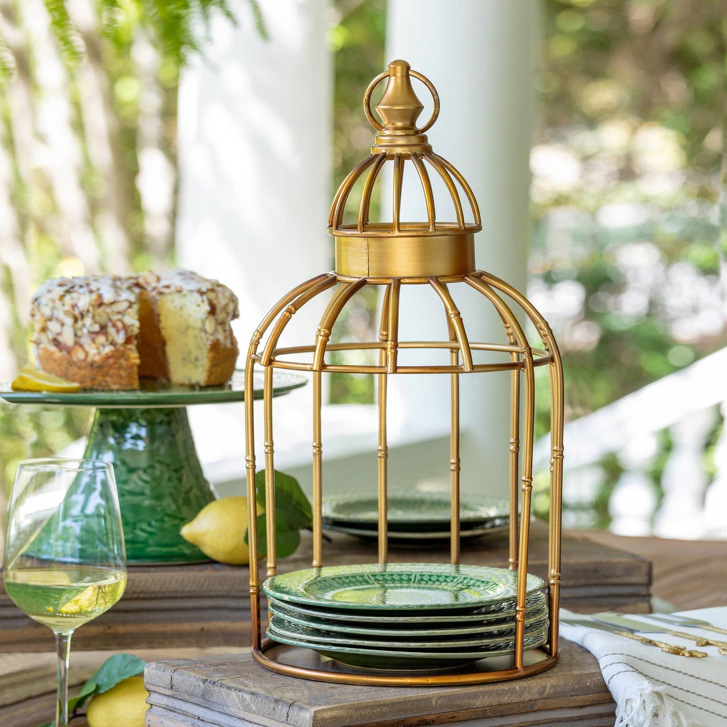 Park Hill Collection La Voliere Hanging Bird Cage