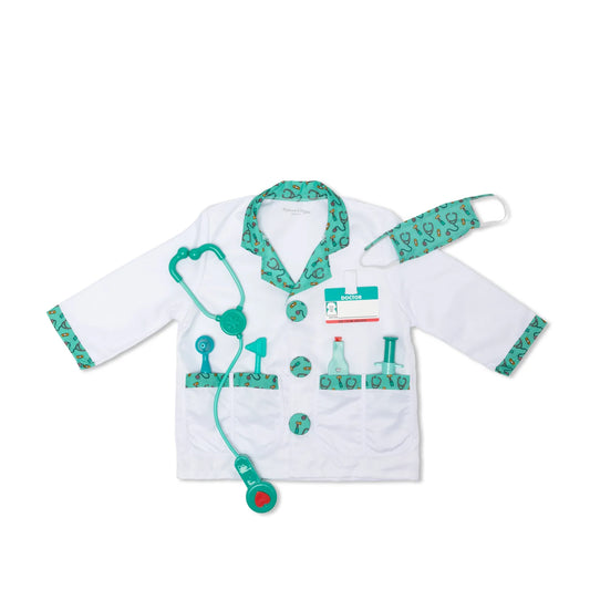 Melissa & Doug Role Play Costume Set/ Doctor