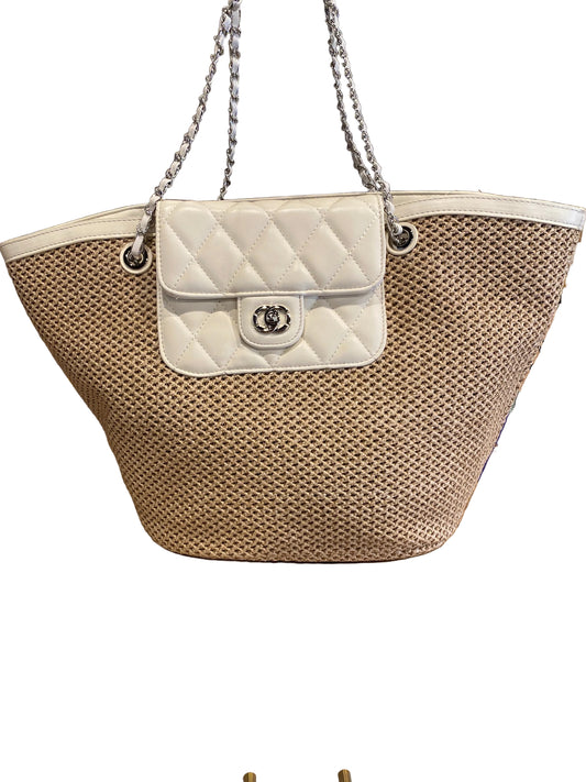 Inzi Natural Tan Shoulder Bag