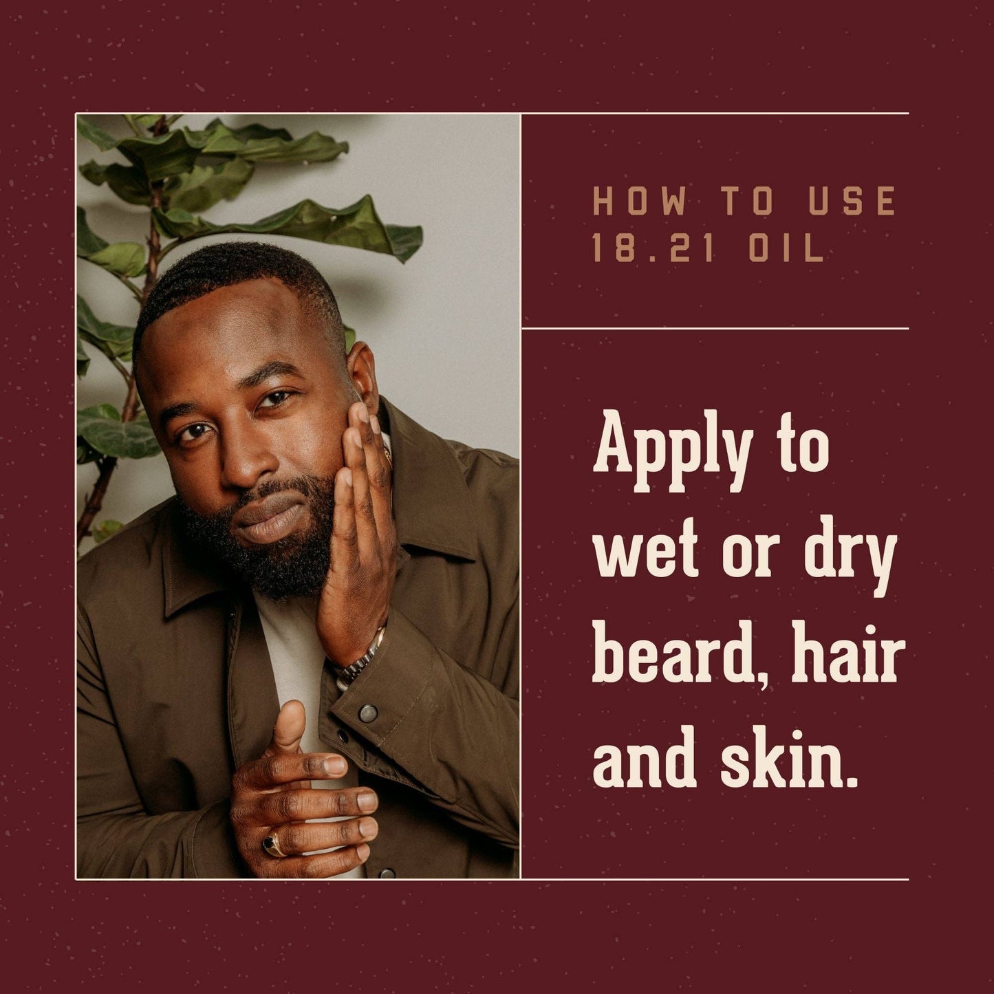 Sweet Tobacco Beard, Hair and Skin Oil