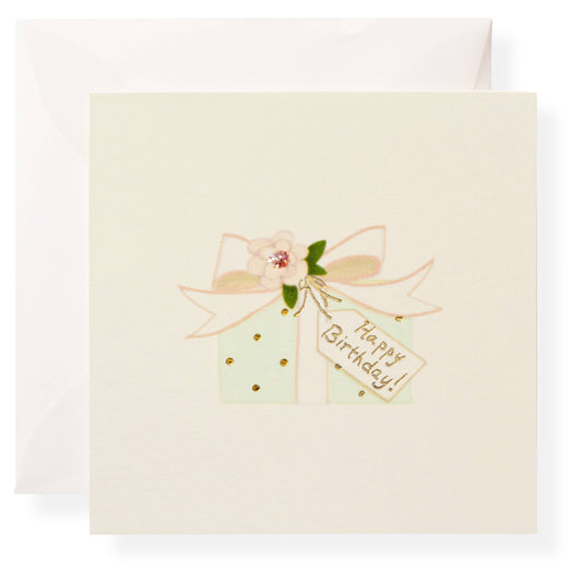 Karen Adams Birthday Happy Individual Gift Enclosure