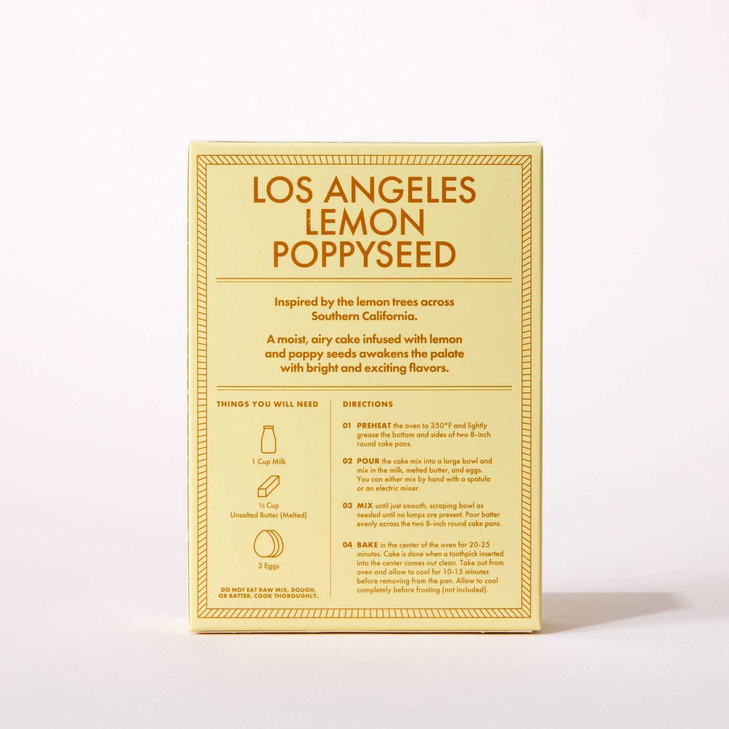 Bake Away LA Lemon Poppyseed Cake Mix