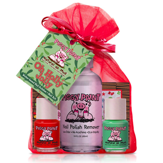 Piggy Paint Oh Holly Jolly Non-Toxic Nail Polish