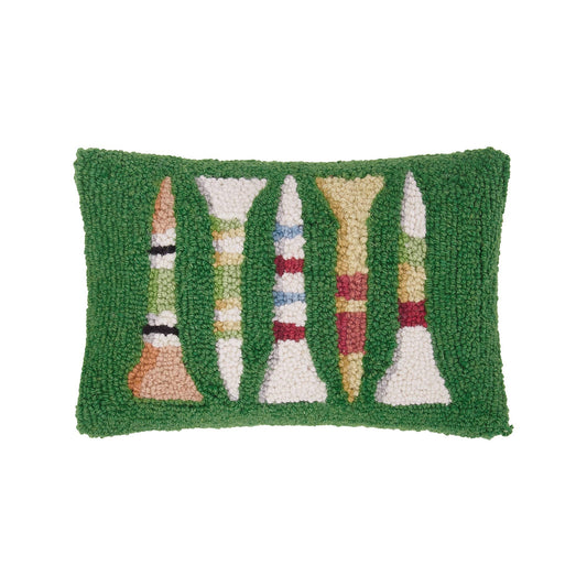 Peaking Handicraft Golf Tees Hook Pillow