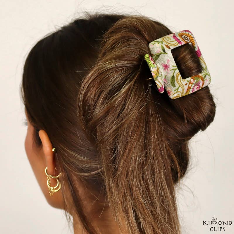 Kimono Clips Square Assorted