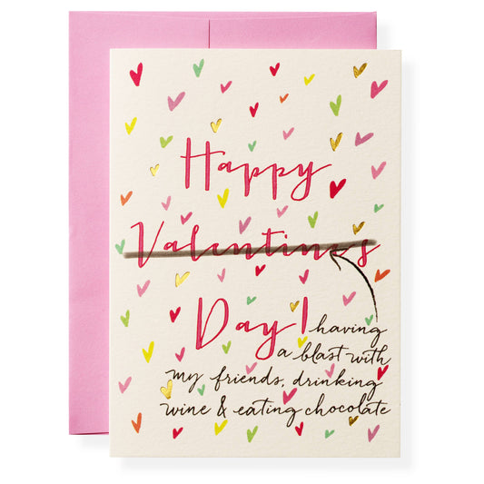 Karen Adams Anti-Valentines's Greeting Card