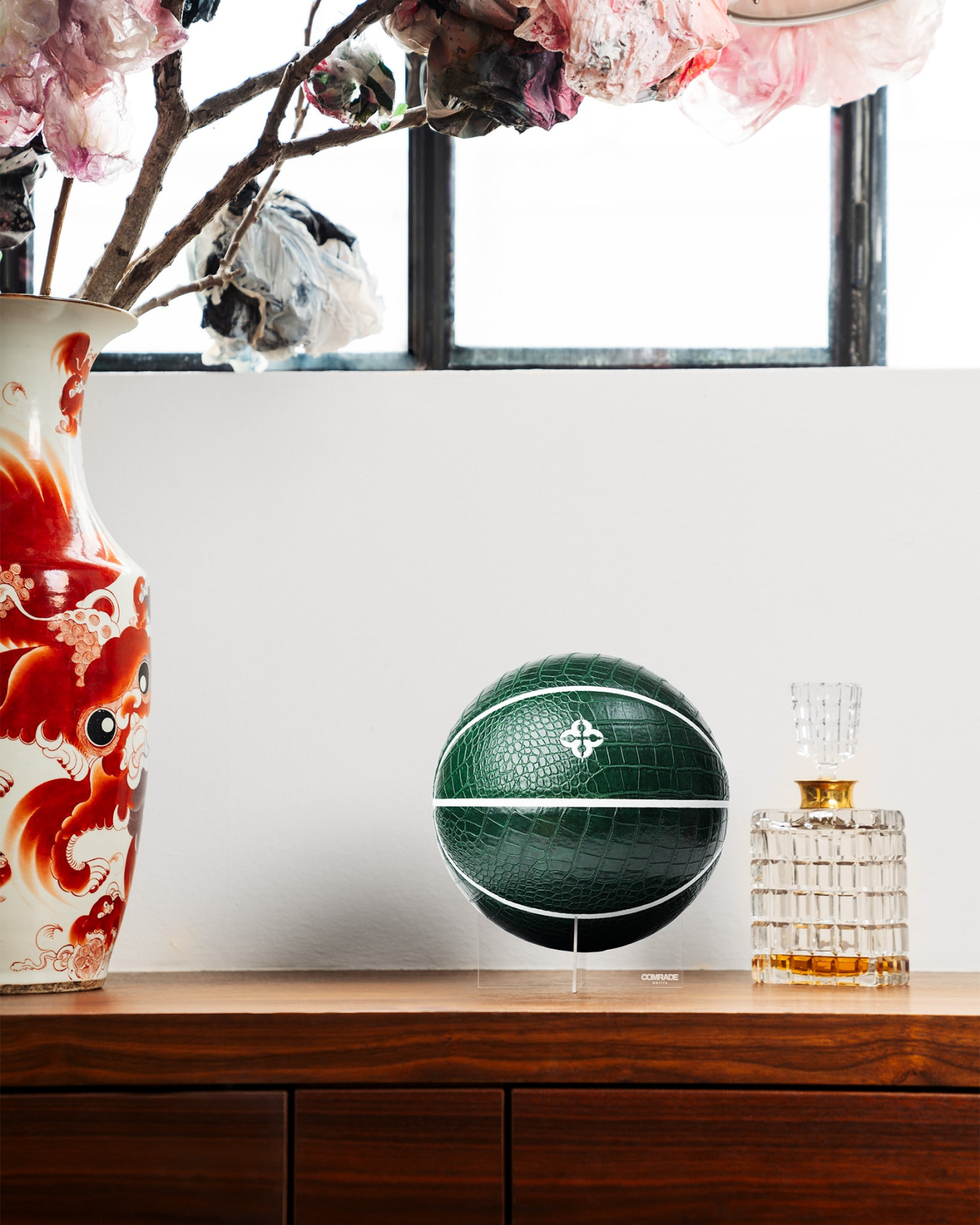 Comrade Berlin Croco Designer Basketball In Alligator