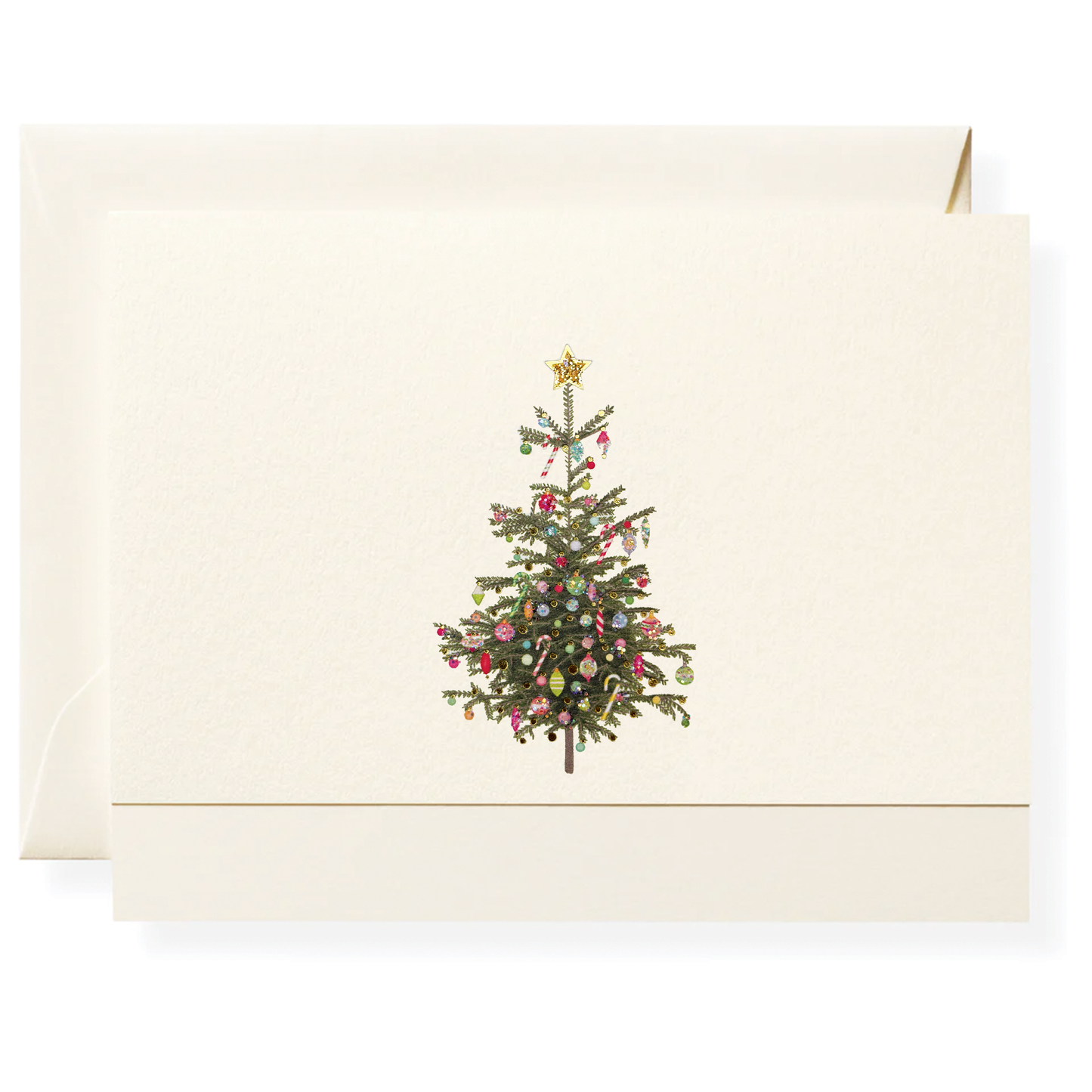 Karen Adams Christmas Holiday Note Card Box