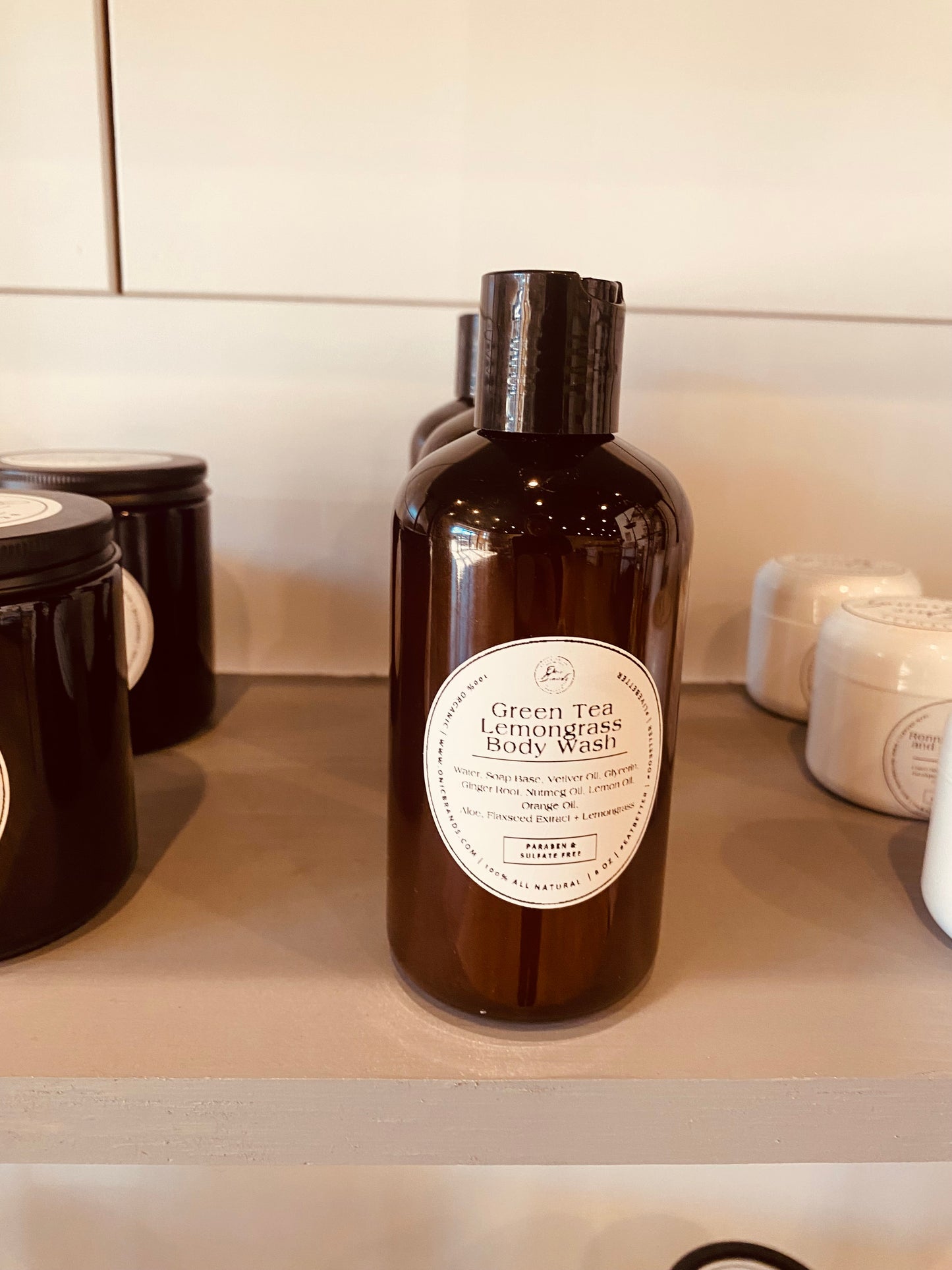 Onic Brands Green Tea Body Wash