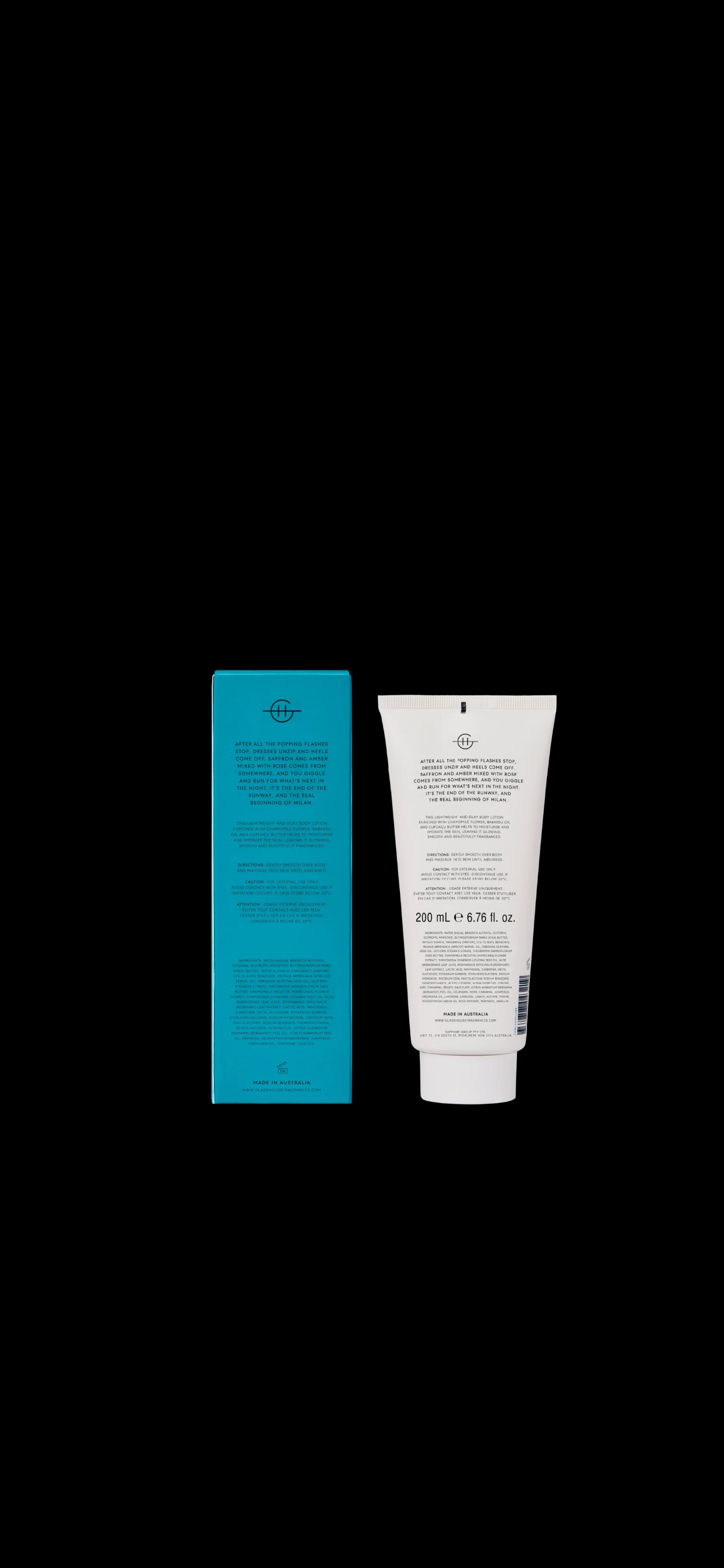 Glasshouse Midnight in Milan Body Lotion 6.7oz.