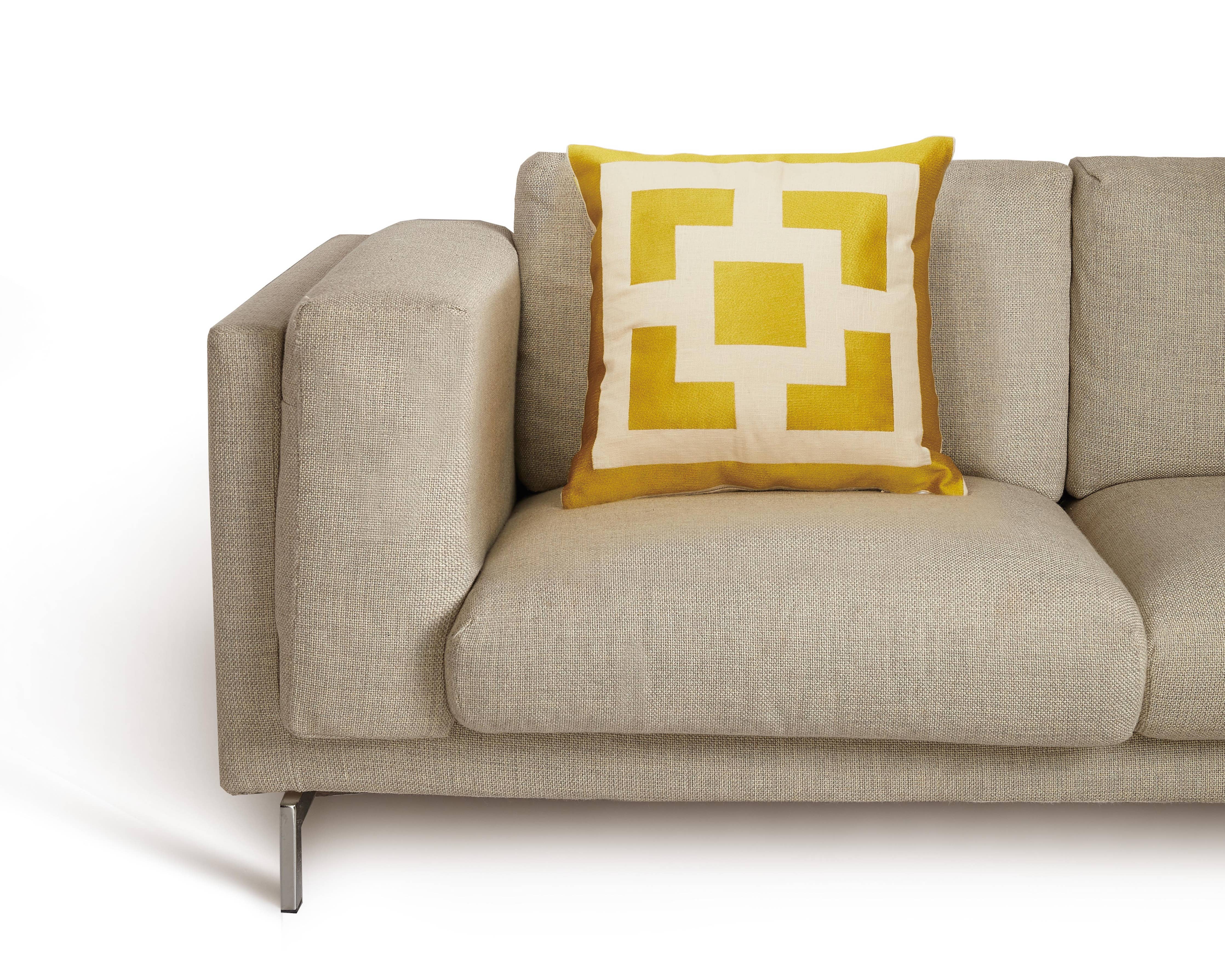 Trina Turk Palm Springs Block Embroidered Pillow - Thumbnail 2