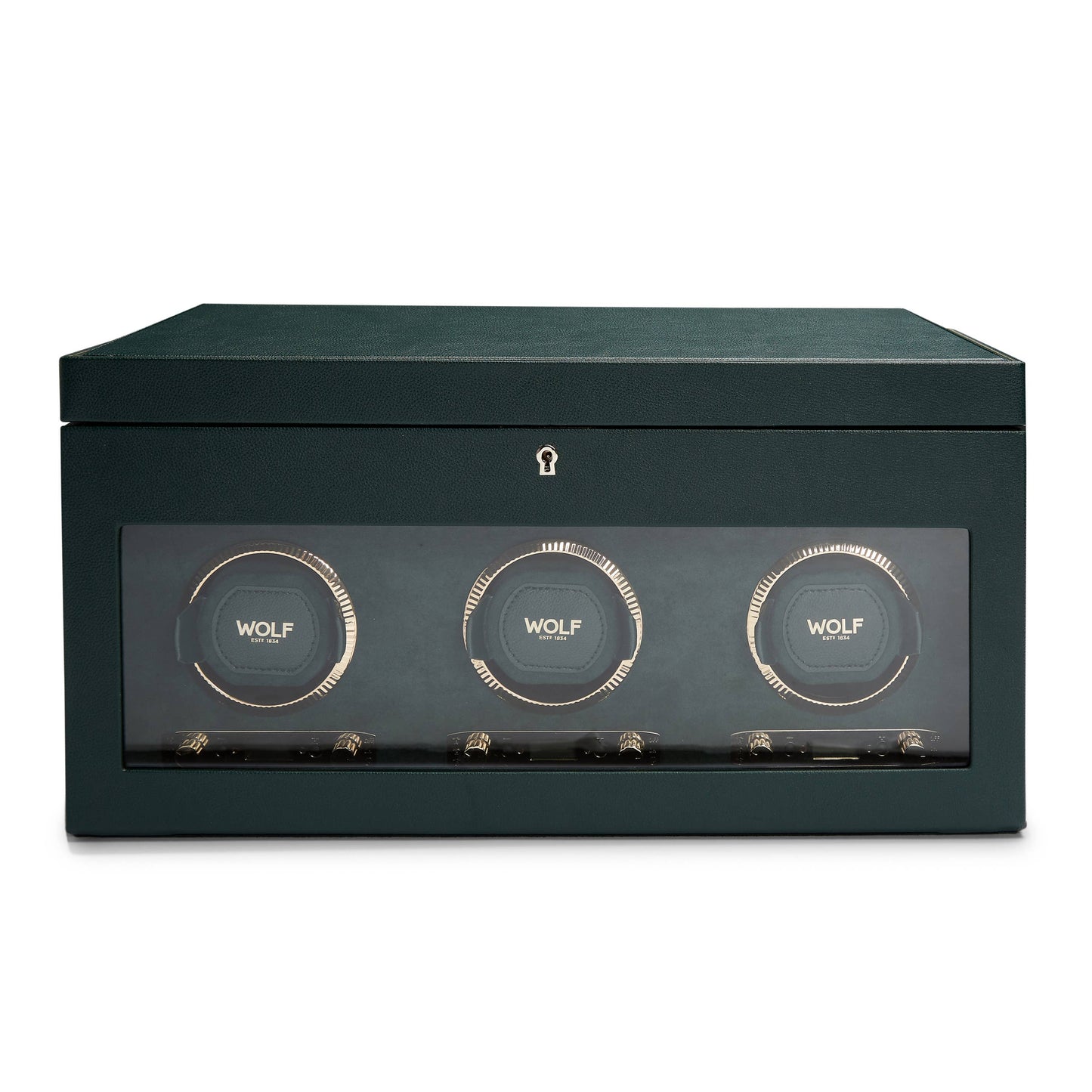 WOLF 1834 British Racing Triple Watch Winder