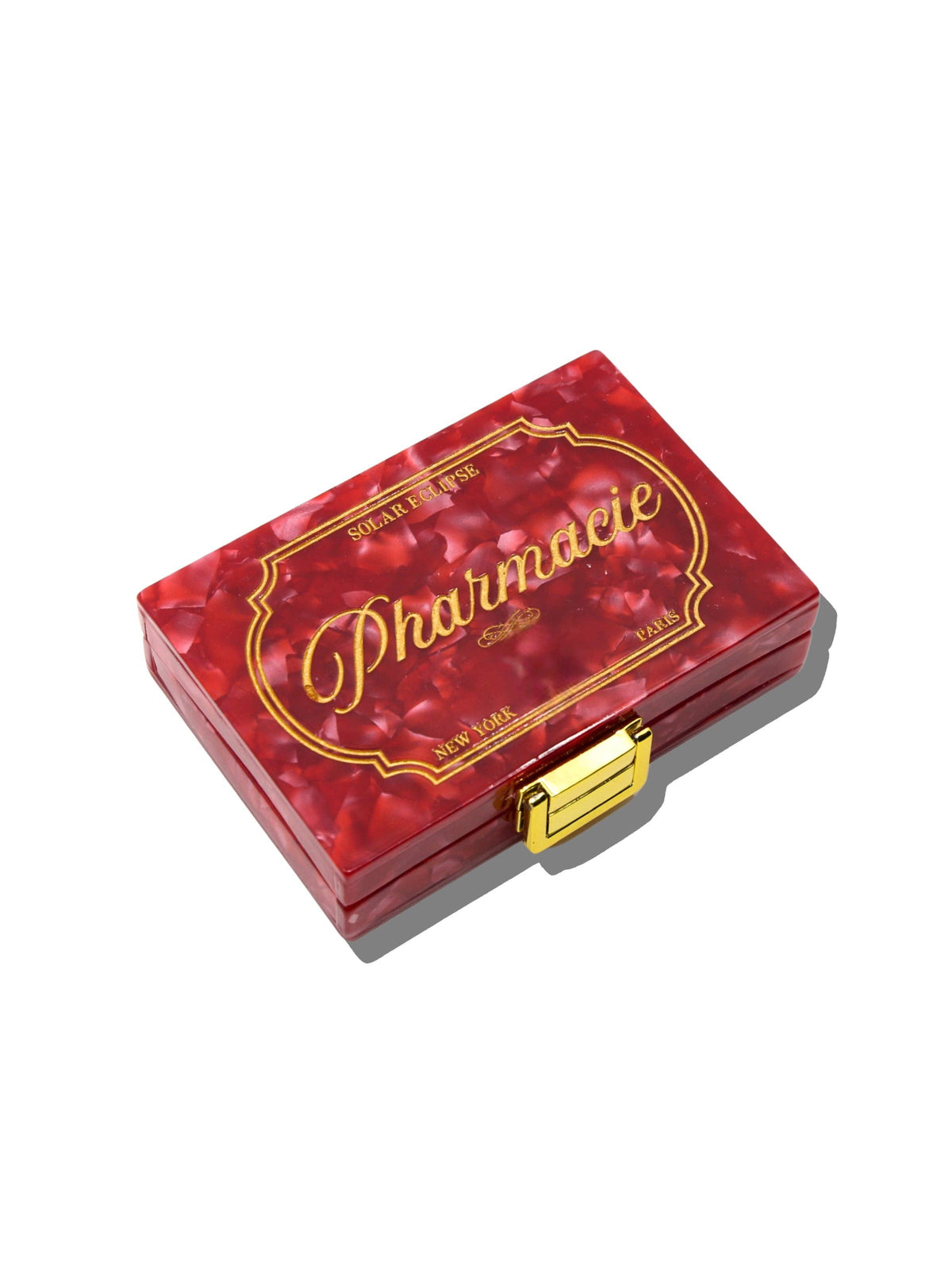 Solar Eclipse Hand-painted Pharmacie Daily Ritual Pill Case