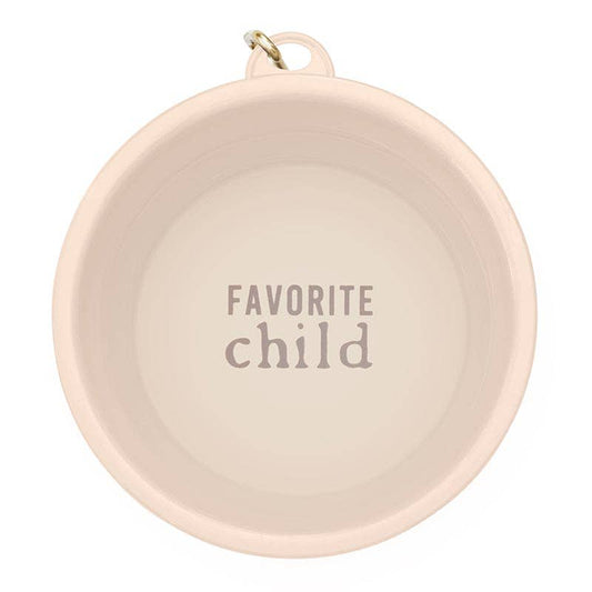 Santa Barbara Large Collapsible Dog Bowl - Favorite Child