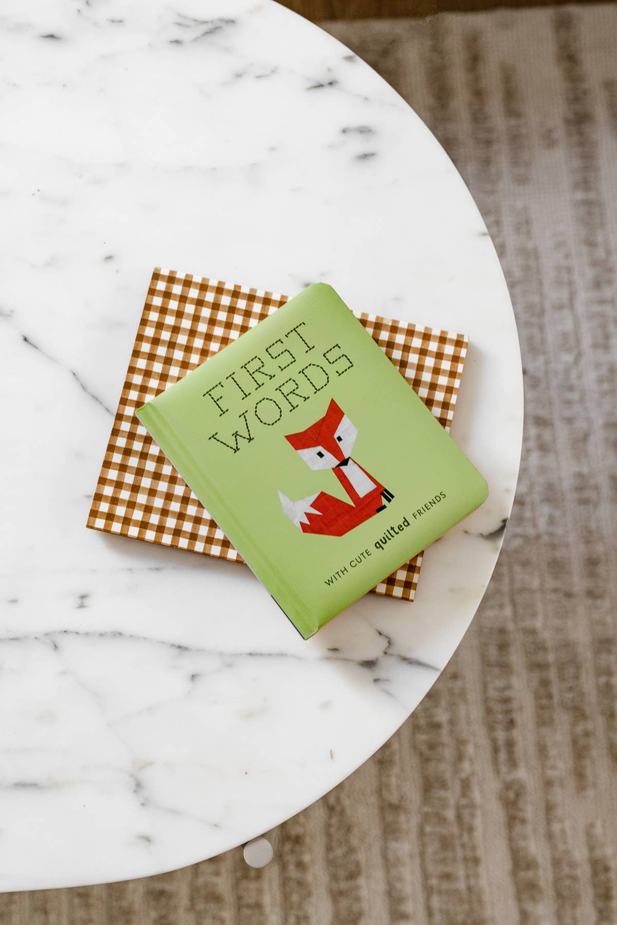 First Words with Cute Quilted Friends (Stocking Stuffer)