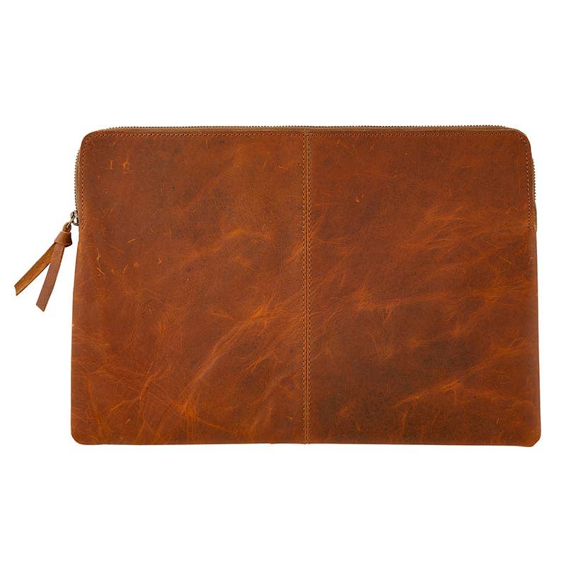 Cole Wheeler Handcrafted Leather Laptop Case