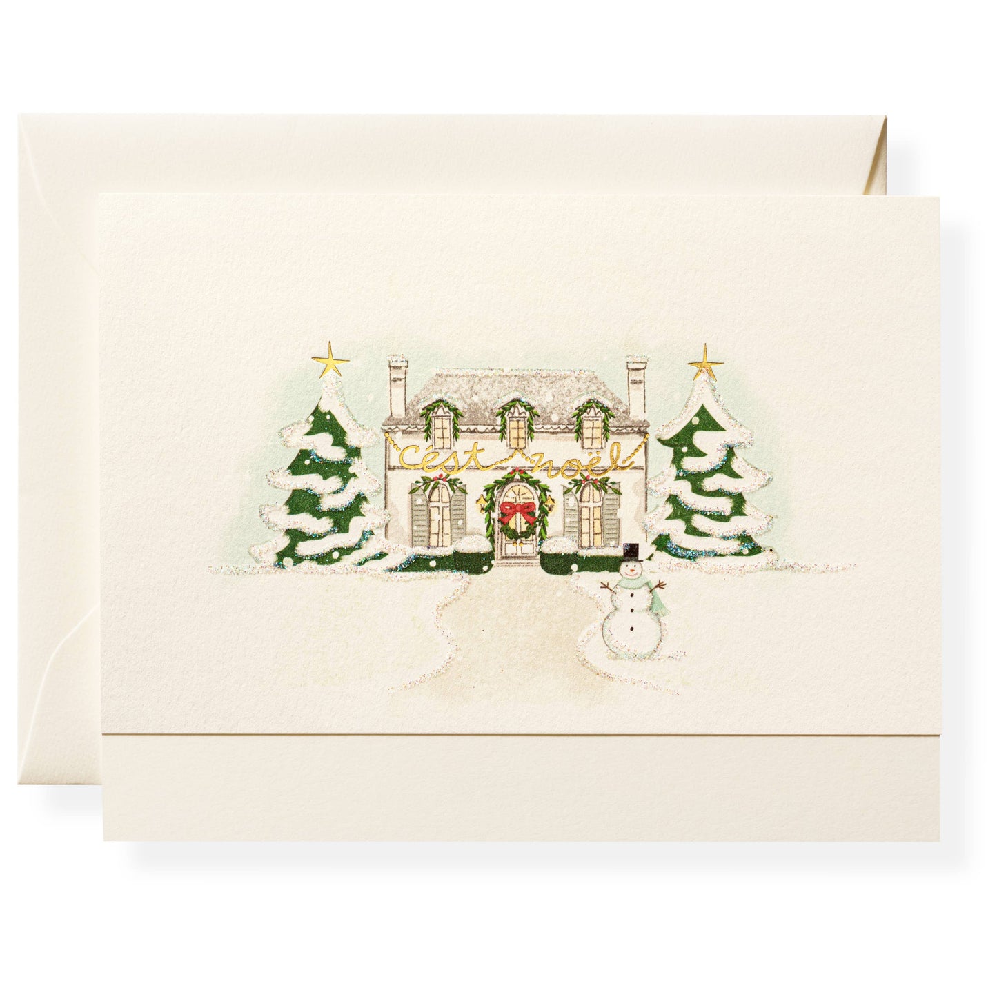 Karen Adams Home for the Holidays Note Card Box
