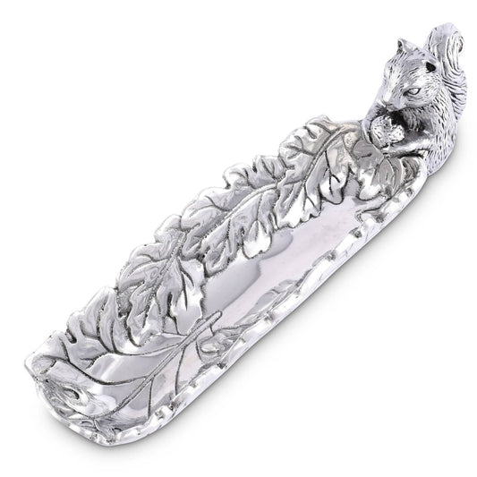 Arthur Court Squirrel Cracker Tray