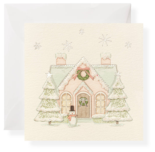 Karen Adams Merry House Gift Enclosure (3" x 3")