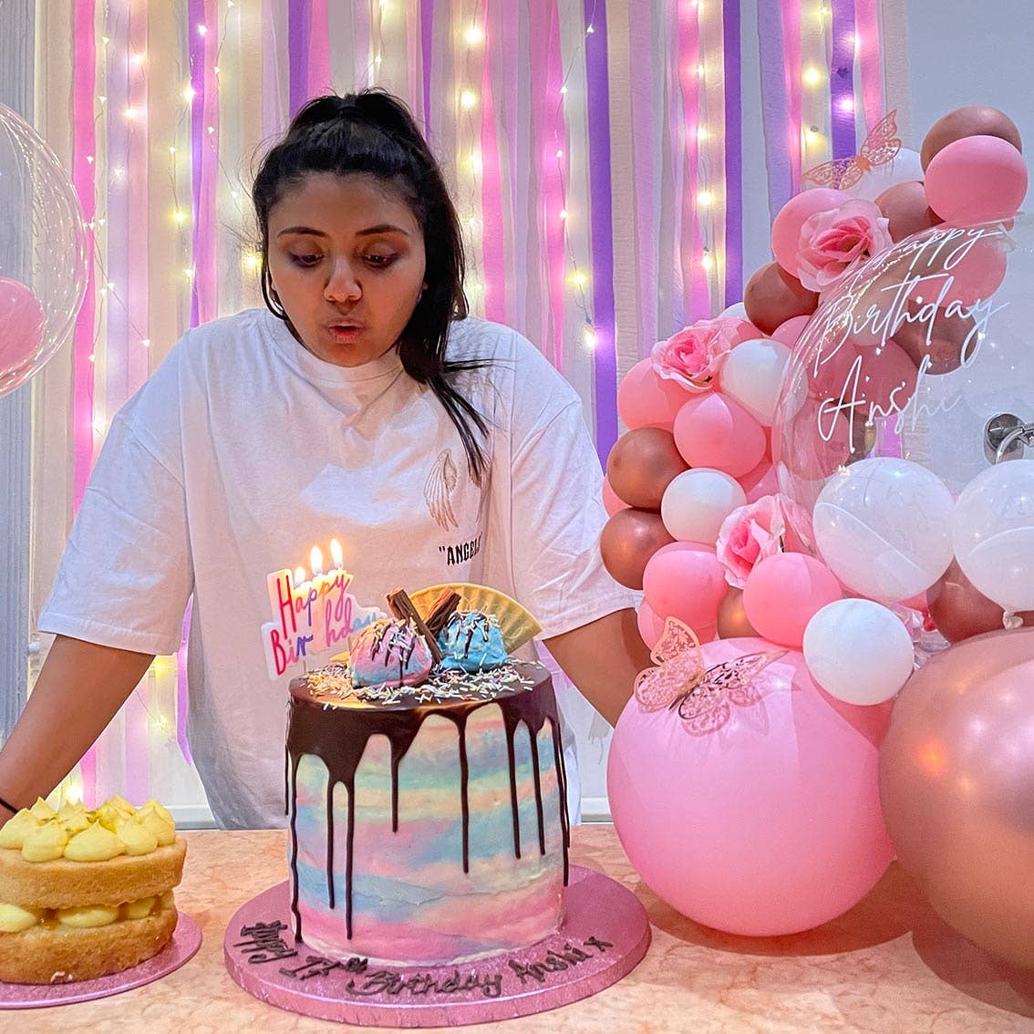 Talking Tables Pastel Happy Birthday Candle | Cake Candles |