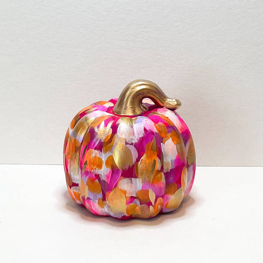 Jessica Reynolds Pink Abstract Pumpkin