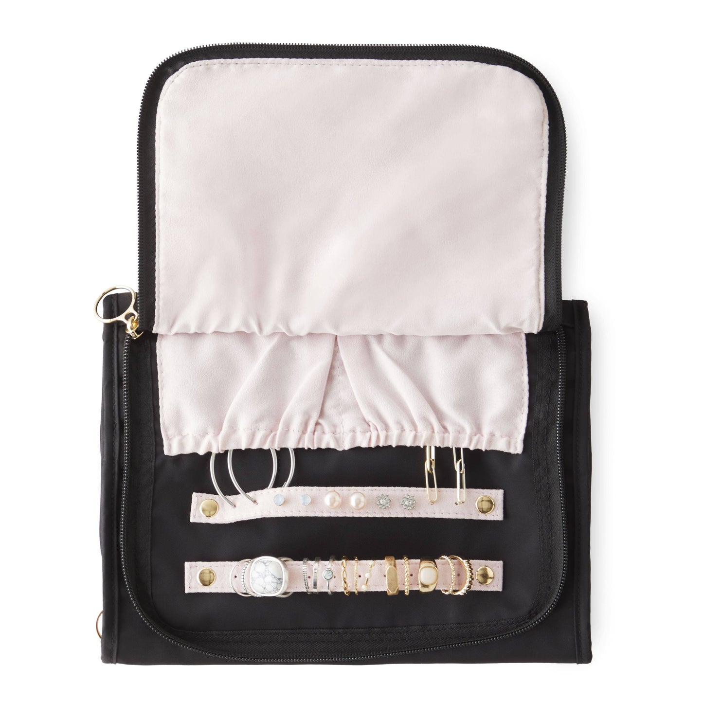 KUSSHI Travel Jewelry Organizer- Machine Washable
