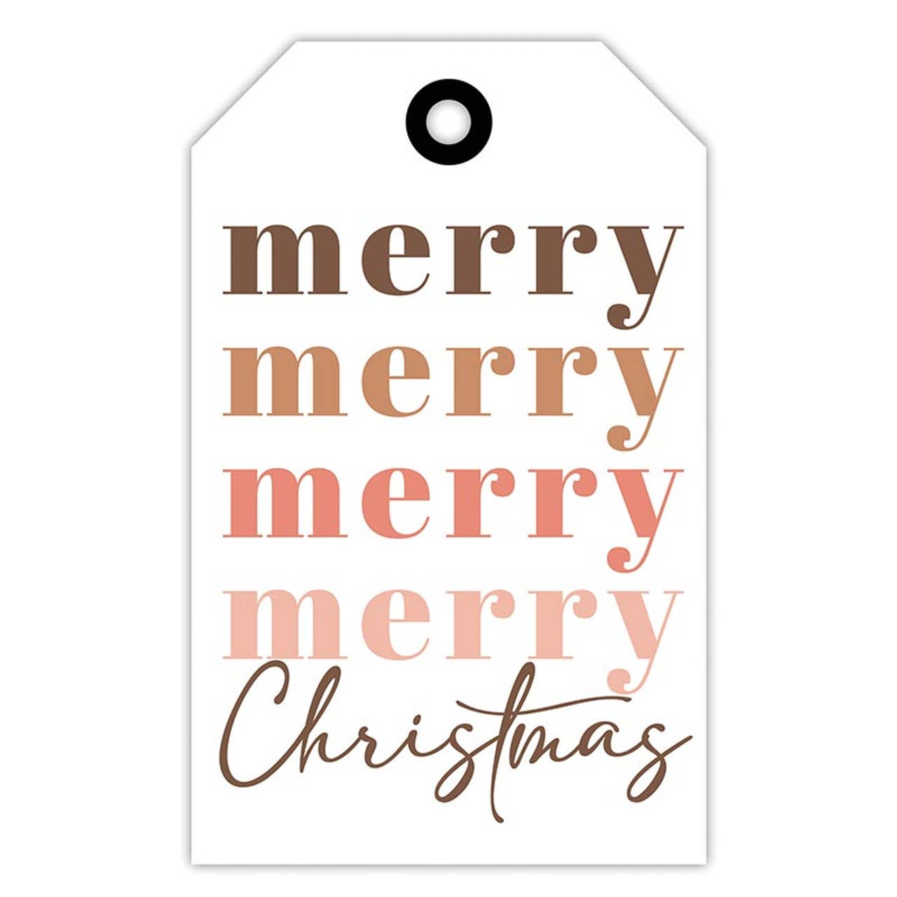 Santa Barbara Gift Tag Book - Merry & Bright