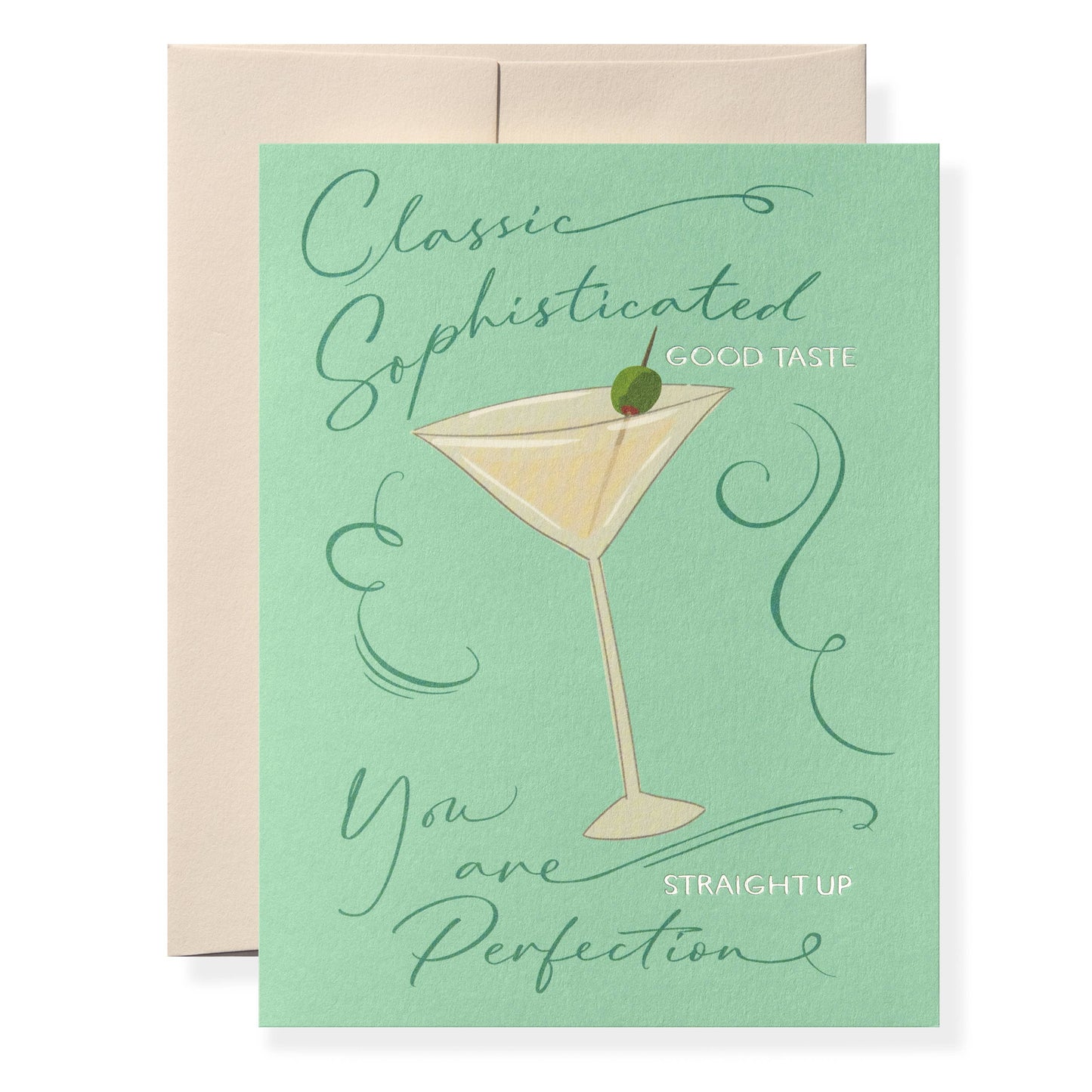 Karen Adams Martini Greeting Card