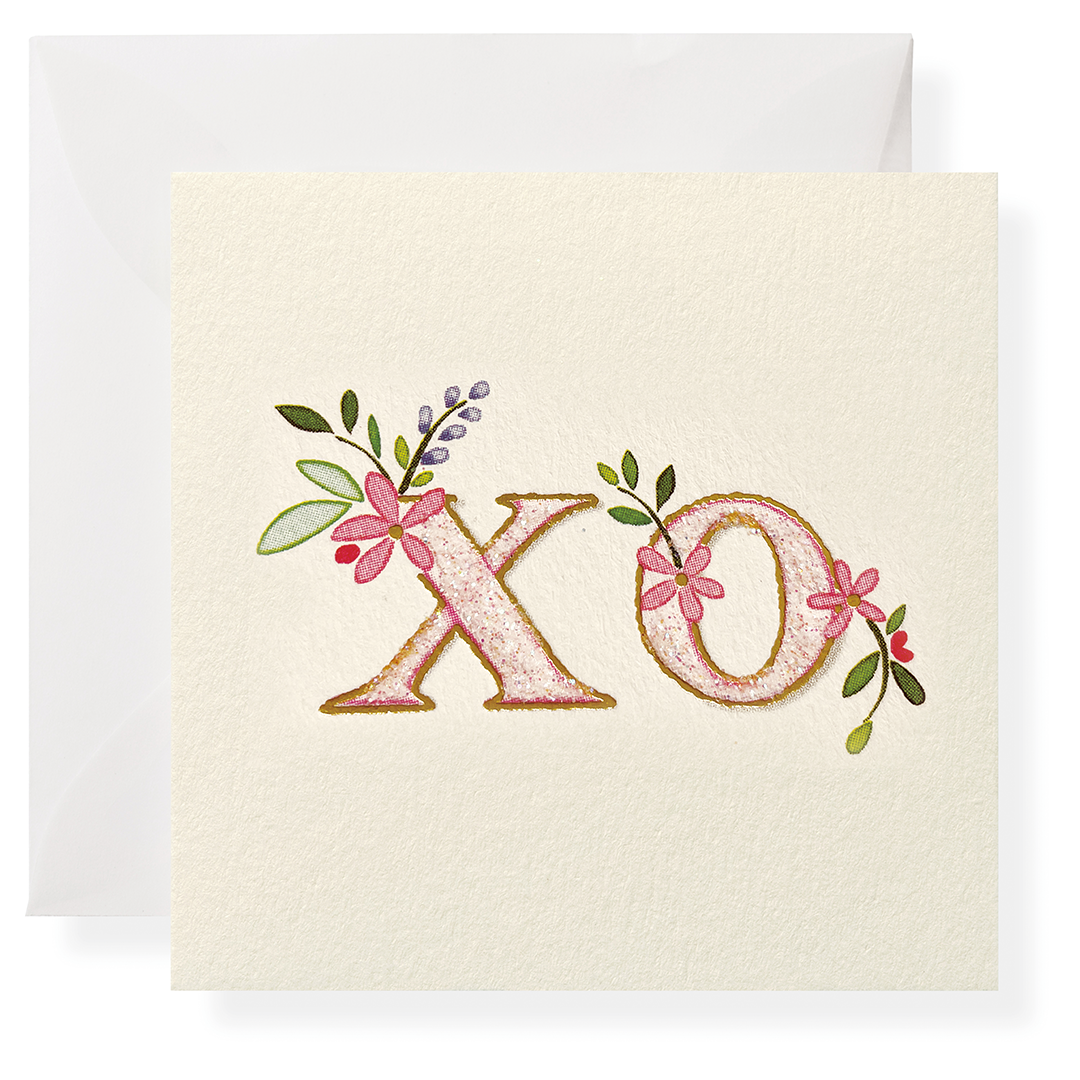 Karen Adams Floral XO Gift Enclosure