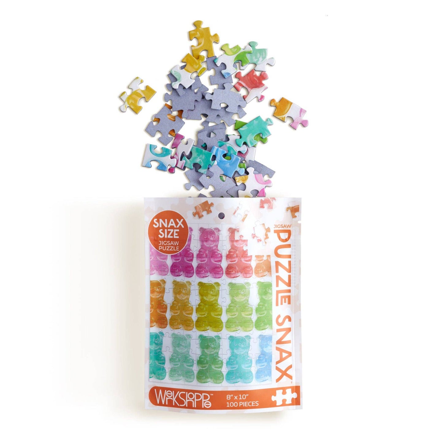 WerkShoppe Gummy Bears 100 Piece Puzzle Snax