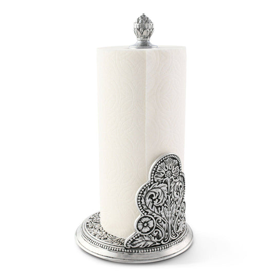Arthur Court Concho Pattern Paper Towel Holder