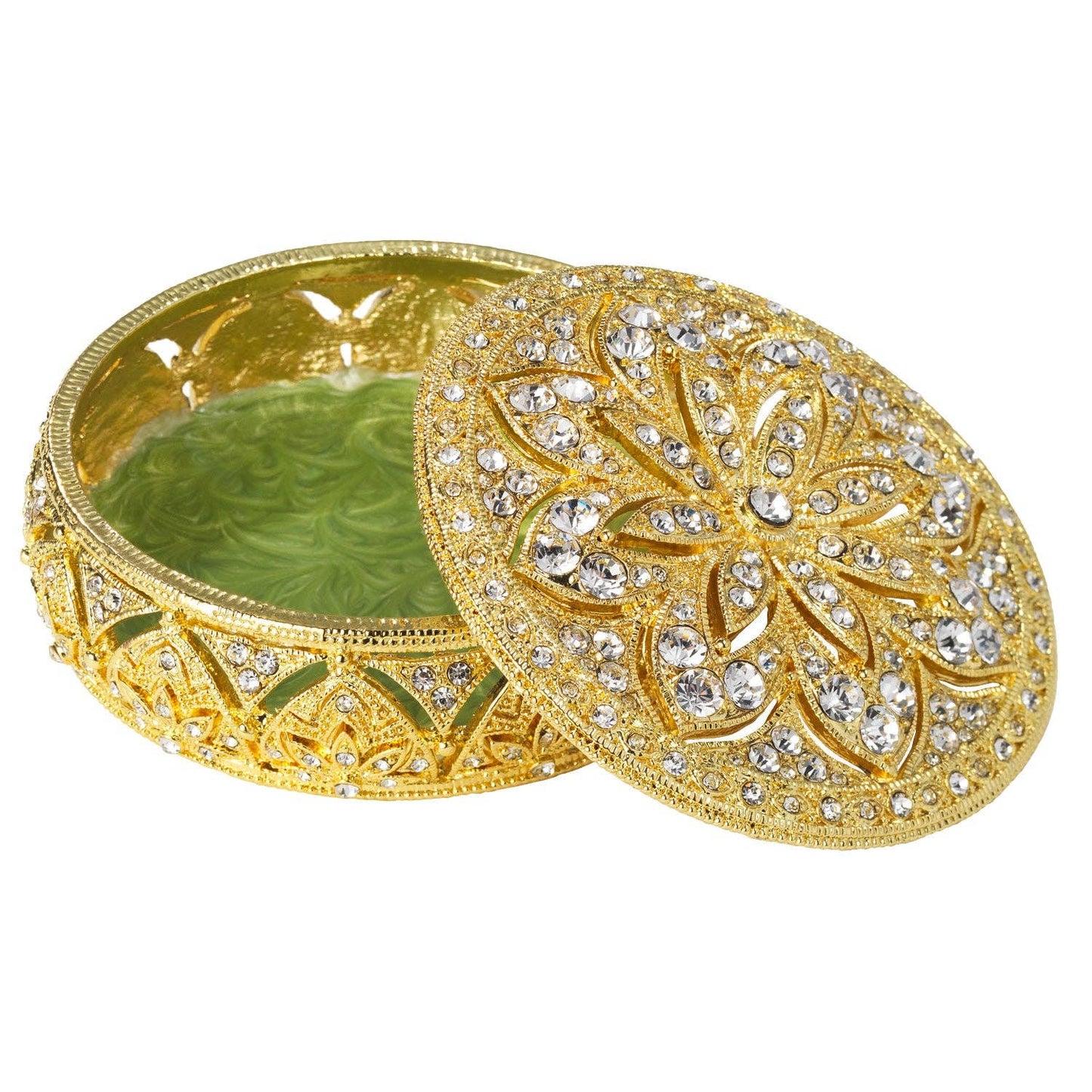Olivia Riegel Windsor Round Box | Silver Box | Gold Box | Boxes