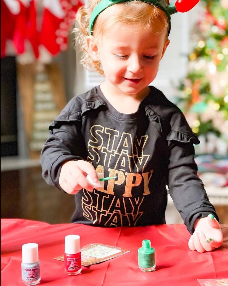 Piggy Paint Oh Holly Jolly Non-Toxic Nail Polish