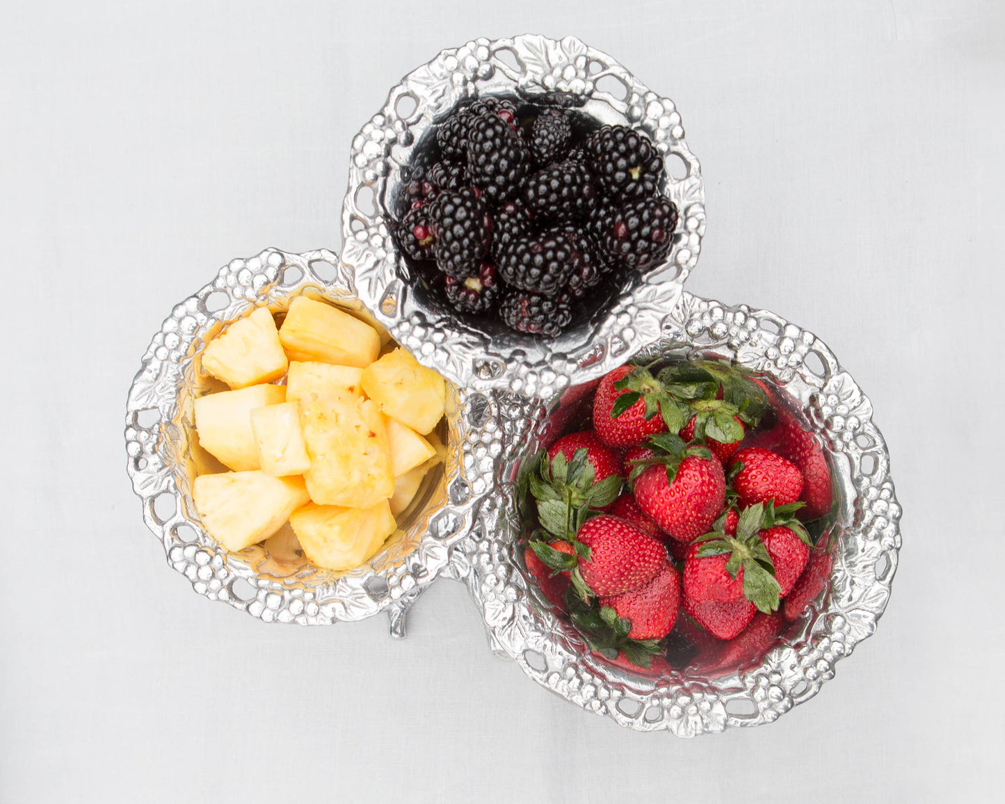 Arthur Court Grape 3-Tiered Bowl