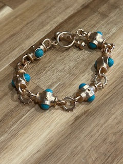 The Odyssey Link Bracelet, Gold